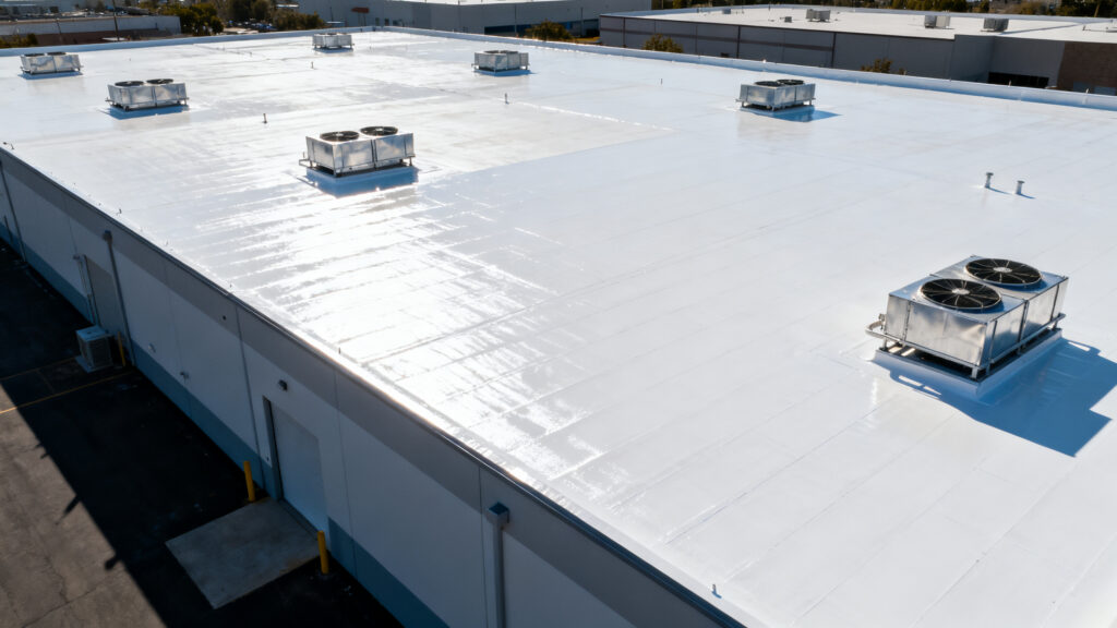 Peinture cool roof pour ERP : confort thermique, exploitation et points de vigilance
